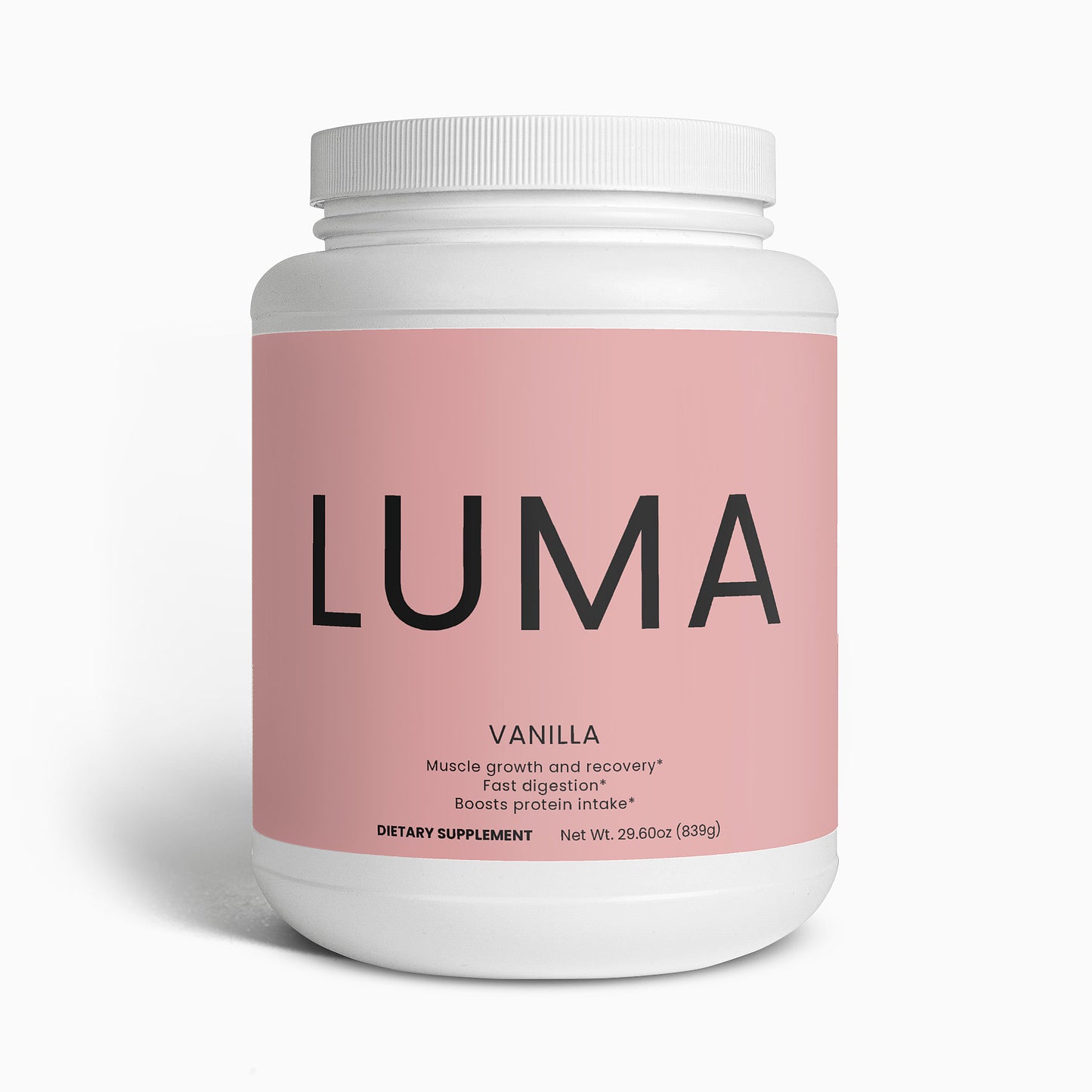 Luma 100% Whey Protein Isolate (Vanilla)